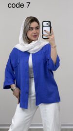شومیز مدل تهمینه کد 09425 A-4