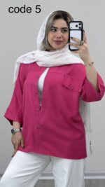 شومیز مدل تهمینه کد 09425 A-4 - Image 5