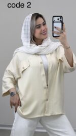 شومیز مدل تهمینه کد 09425 A-4 - Image 7