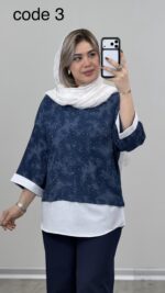 تونیک نگین دار مدل رکسانا کد 09445 A-2