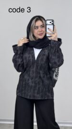 تونیک یقه سفید (ویژه محرم ) کد 09500