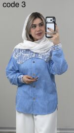 شومیز مدل پریشاد کد 09447 A-8 - Image 7