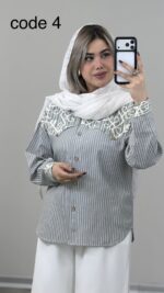 شومیز مدل پریشاد کد 09447 A-8 - Image 4