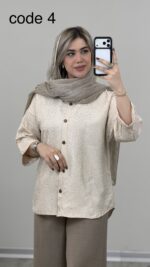 شومیز مدل ترنج کد 09448 A-7 - Image 2