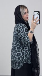 شومیز پلنگی مدل تلما کد 09449 A-11 - Image 2