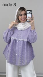 شومیز مدل آرامیس کد 09453 B-15 - Image 6