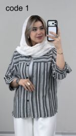شومیز مدل اهورا کد 09451 A-9 - Image 5
