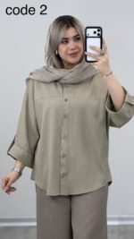 شومیز مدل یاسمینا کد 09456 A-10