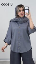 شومیز مدل یاسمینا کد 09456 A-10 - Image 5