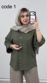 شومیز مدل یاسمینا کد 09456 A-10 - Image 2