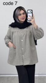 شومیز مدل گلسا کد 09427 B-7 - Image 2