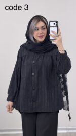 شومیز مدل گلسا کد 09427 B-7 - Image 4