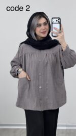 شومیز مدل گلسا کد 09427 B-7 - Image 3