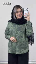 شومیز مدل روشنک کد 09461 A-6 - Image 8