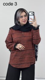 شومیز مدل ستیا کد 09421 A-4