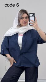 شومیز مدل پرند کد 09459 A-5 - Image 7