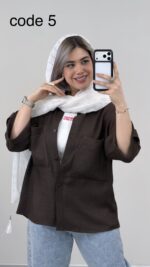 شومیز مدل پرند کد 09459 A-5 - Image 4