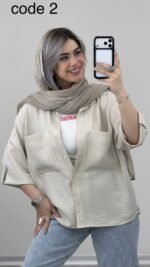 شومیز مدل پرند کد 09459 A-5 - Image 5