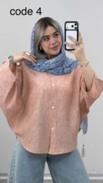 شومیز کیمونو مدل فرزانه کد 09463 A-5 - Image 5