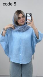 شومیز کیمونو مدل فرزانه کد 09463 A-5 - Image 2