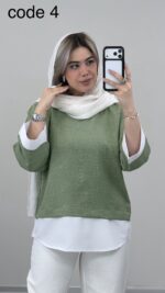 تونیک مدل روزیتا کد 09467 B -15 - Image 5