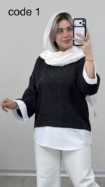 تونیک مدل روزیتا کد 09467 B -15 - Image 8