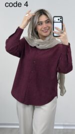شومیز مدل ایلماه کد 09430 - Image 2
