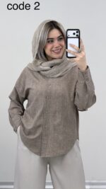شومیز مدل ایلماه کد 09430 - Image 3