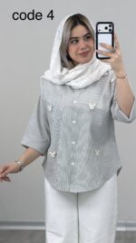 شومیز تدی کد 09464 A-7 - Image 2