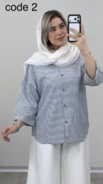 شومیز دیپلمات مدل آریسان کد 09468 A-2 - Image 3