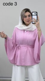 شنل دیپلمات مدل اسما کد 09466 - Image 5