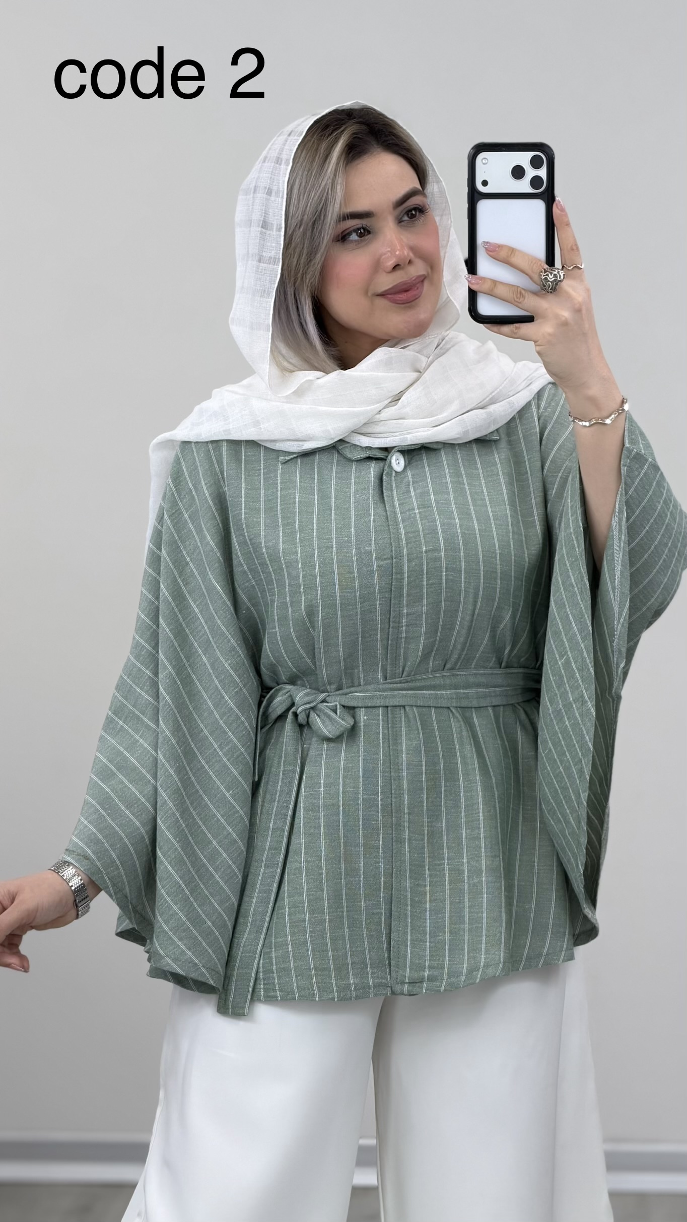 IMG_2957 شنل دیپلمات مدل اسما کد 09466 - Image 1