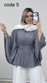 شنل دیپلمات مدل اسما کد 09466 - Image 7