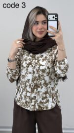 شومیز مدل تندیس کد 09431