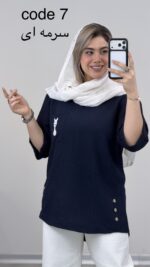 تونیک طرح گربه کد 09473 B-10 - Image 6