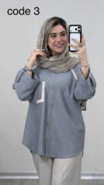 مانتو مدل نانسی کد 09474 A-14 - Image 3