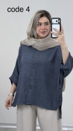 شومیز کیمونو مدل وینا کد 09475 A-2 - Image 6