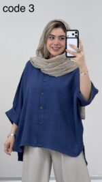 شومیز کیمونو مدل وینا کد 09475 A-2 - Image 7
