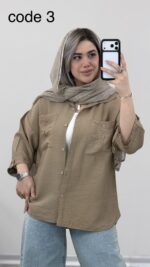 شومیز مدل آتوسا کد09477 A-9 - Image 7