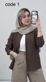 شومیز مدل پینار کد 09432 A-3 - Image 7