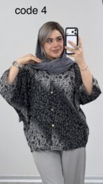شومیز پلنگی مدل آیلی کد 09479 B-12 - Image 8