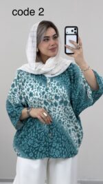 شومیز پلنگی مدل آیلی کد 09479 B-12 - Image 6