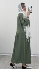 کت و دامن مدل آتیا کد 09465 A-19 - Image 7
