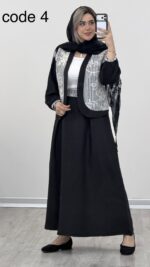 کت و دامن مدل آتیا کد 09465 A-19 - Image 9