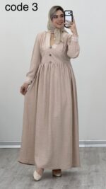 پیراهن مدل ماهدخت کد 09480 A-9 - Image 6