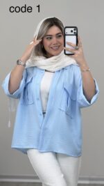 شومیز مدل گلارین کد 09487 A-10 - Image 3