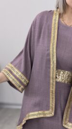 پیراهن استین کوتاه + رویه مدل فریماه کد 09482 A-12 - Image 9