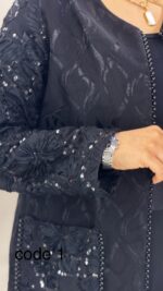 کت مزونی (ویژه محرم ) مدل گیسا کد 09484 A-7 - Image 2