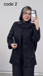 کت مزونی (ویژه محرم ) مدل گیسا کد 09484 A-7 - Image 5