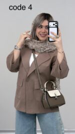 کت لینن مدل مهرناز کد 09489 A-15 - Image 8